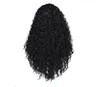 Kinky Curly Fright кружевные фронтские парики синтетические кружева передний парик термостойкие синтетические парики волос популярные кружевные парики для чернокожих женщин