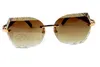 lenti per scultura a colori diretti in fabbrica occhiali da sole intagliati di alta qualità 8300593 gambe di pavone di colore naturale puro occhiali da sole freddi size5168886