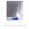 Escala de bolsillo digital Escalas de cocina Peso de joyería Balanza de balance electrónico Escalas de pesaje LCD Balance Peso 500 g 0.01G 1000G 200G 3000G