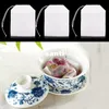 Fashion Hot Empty Teabags Tea Bags String Heal Seal Filter Paper Teabag 5.5 x 7CM for Herb Loose Tea KD18