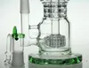 bong più nuovo 12 "pollici di altezza Tubi di vetro che fumano pipa ad acqua Recycler Bong in vetro piattaforma petrolifera in vetro con giunto Matrix Percolator 18,8 mm