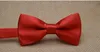 Moda Cukierki Kolor Sukienka Składane Dzieci Bow Tie Business Bow Tie Kelner Dżentelmen Krawaty Solid Colorchildren Bow krawat