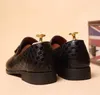 حذاء قيادة الرجال للرجال ، انزلاق على أحذية غير رسمية لتصميم العلامة التجارية للرجال الحجم EU38-43327B