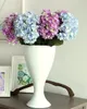 Hydrangea Artificial Flower Home Party Decorative Flowers good quality silk handmade flower bride bouquet artificial flower home decoration