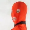 Açık yüz Fetish Lycra Spandex Zentai Suits Of Opsiyonu Özelleştir (Bu üründen bağımsız değildir, ek bir seçenektir)