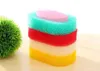 2016 Colored PU sponge Soap dish Bathroom accessories Soap shelf Holder Zakka home decoration Novelty household items