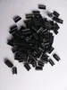 100pcs/lot Keratin glue nail Nail Tip Keratin U-Shape Glue Nail Tip for fusion hair extension clear brown black yellow 4 color