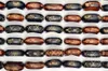 Smycken Ring 100pcs Grave Hieroglyphs Natural Wood Band Fashion Rings 18-20mm Partihandel Massor Bulk 100pcs Lot