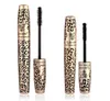 2015 New Arrival Leopard Drukuj Love Alpha Black Eye Mascara Długa rzęsa Silikonowa szczotka Wygryzająca Mascara Wodoodporny Makeup