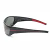 الاستقطاب النظارات الشمسية الرياضة للرجال التفاف حول الإطار تاك رمادي عدسة رجل القيادة / الصيد / جولف / البيسبول نظارات شمس نظارات