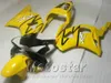 Moldagem por injeção Kit de carenagem de alta qualidade para carenagem Honda cbr900rr 954 2002 2003 CBR900 RR preto amarelo bodykits CBR954 02 03 YR9