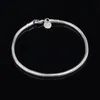 avec numéro de suivi Top 925 Bracelet en argent 3m Chaînes osseuses de serpent Bracelet Silver Jewelry 20pcs Lot pas cher 1603279