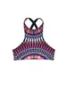 2016 새로운 여러 가지 빛깔의 꽃 홀터 넥 비키니 붕대 수영복 고품질 수영복 비치웨어 수영복 비키니 브라질