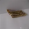 10 sztuk / partia Złoto Metalowe Rury dla palenia Tania Mini Rura Tytoniowa Rura do suchego Herb Darmowa Wysyłka