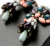 2014 Nowy wyolbrzymianie kobiet żyrandol Crystal Duży Drop Kolczyki Biżuteria Wyświadczenie Hurtownie Vintage Moda Biżuteria XT8632