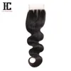 HC Hair Unprocessed 4 Bundles Brazilian Body Wave With Lace Closure Brazillian Body Wave Hair Wefts Bundles With Closures HC Hair 6313135