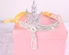 2015 The Great Gatsby Accesorios para el cabello Rhinestone Bride Hair Belts Beach Wedding Head Bands Accesorios TS00172