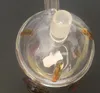 Vendita calda all'ingrosso Accessori per fumatori Narghilè YX266 in vetro colorato borosilicato resistente al calore
