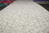 Pure White 3D Rose Petal Aisle Runner Carpet 33 Feet Long 55 Inch Wide for Wedding Centerpieces Decoration Supplies