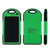 5000mAh 2 USB Port Solar Power Bank Charger External Batternal Batch مع صندوق البيع بالتجزئة لـ iPhone iPad Samsung3369703