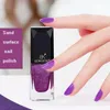 Ny yta Crystal Sand Nail Polish Scrub Nail Lacquer Långvarig Glänsande Emalj Paint 10ml Gratis frakt