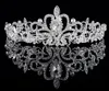 birdal crowns New Headbands Hair Bands Headpieces Bridal Wedding Jewelries Accessories Silver Crystals Rhinestone Pearls HT065766042