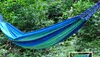 Travel Camping Canvas Hammock Outdoor Swing Garden Indoor Sleeping Rainbow Stripe Double Hammock with bag Bed 280X80cm drop shipping gift