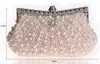 Потрясающие жемчужные свадебные сумки Роскошные дешевые свадебные аксессуары высокого качества Шампанское Черный цвет слоновой кости Вечерняя вечеринка Bag3522230