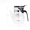 Kamjove K-206 Tea Pot Glass Teapotエレガントカップガラスティーセット202y