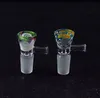 Tobacco Cigar Glass pipe bowl holder filter Slide bong water pipe USA color 14mm,19mm QYF-10