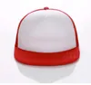 Platt Brim Mesh Cap Blank Candy Color Baseball Hats Male Kvinna utanför nätmössor Hip Hop Hatts Vuxen Casual Peaked Hat