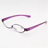 Women Metal Frame 180 Degree Rotating Monocular Cosmetics Glasses Makeup Reading Glasses Magnifying Flip-up Lens Diopter +1.50 - +4.00