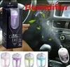 Nanum Car Plug Air Biridifier Purifier Vehicular Aromatherapie ultrasone luchtbevochtigers Zuiveraars Luchtreinigingskoeling 180 Rotatie 50ml