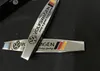 Tyskland flagga Raceing Sport Quattro Logo Metal Fender Emblem/klistermärken för VW Bora Passat CC Golf Magotan Sagitar Scirocco Git AMG7170371