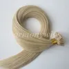 100Strands1Set 100g Extensions de cheveux humains à pointe plate pré-collées 18 20 22 24 pouces M27613 couleur brésilienne indienne kératine cheveux humains9607770