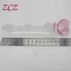 100% Real Photo Heart-shaped Pyrex Glass Dildo Crystal Fake Penis Anal Butt Plug Female Male Adult Masturbation Sex Toys SX268