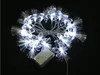 Holiday Flower Modellering LED String Lights 4m Rood Blauw Groen Geel Wit Fairy String Lights for Holiday Christmas Light Decoration