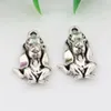 150pcs Antiqued Silver Alloy Basset Hound Dog Charms Pendant DIY Jewelry fit Necklace Bracelet 14 5X25 5MM299G