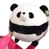Plush toy Cute Stuffed Animal Doll Toy Rounded PANDA Valentines Gift