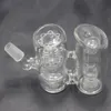 Double Chamber Ash Catcher Smoking Accessories for Glass Hookahs Water Pipes Dab Rig