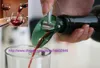 500pcs Bar Werkzeuge Weiß Rotwein Luftkappen -Kappe Flaschengurer mit Silikonsiegel Stopper Trichter Absperrung Green Color 20151220