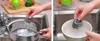 Keuken afwas van roestvrij staaldraad borstel om de bal schoon te maken, roest xiguo-borstel (2 pack) niet