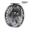 wyprzedaż di2.8 "-4.3" 2BB + 1 Metal Metal Fish Fishing Wheel Precision Mashed Fly Reel z Bar-Stock Aluminum Express Line Shipping