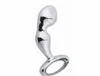 Aluminiumlegierung Anal Haken Metalldildos Vagina G-punkt Prostata-massagegerät Anus Perlen Butt Plug Erotische Erwachsene Produkte Sexspielzeug