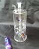 Hookah accessories wholesale free shipping --4 bird claw glass filter Hookah + accessories, color random delivery