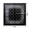 DHL Frakt Partihandel Ny Paisley Design Bandana 100% Bomull Biker Cow Boy Girl Neck Scarf Wrist Wrap Skull Head Bandana