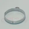 4.7Inch Stainless Steel Metal Neck Collar Slave Cosplay Fetish Bondage Sex Toys Adult Games