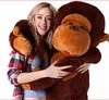 51quotCustomized Jumbo Giant enorm fylld Animal Teddy Monkey Plush Soft Toy 130cm1215136