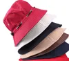 دلو الصيد للجنسين Canvas Boonie Hat Sun Visor Cap Travel Outdoor Sport Hats للرجال والنساء