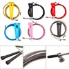 Cable Steel Jump Skipping Jumping Speed Fitness Rope Cross Fit MMA Boxing free shipping